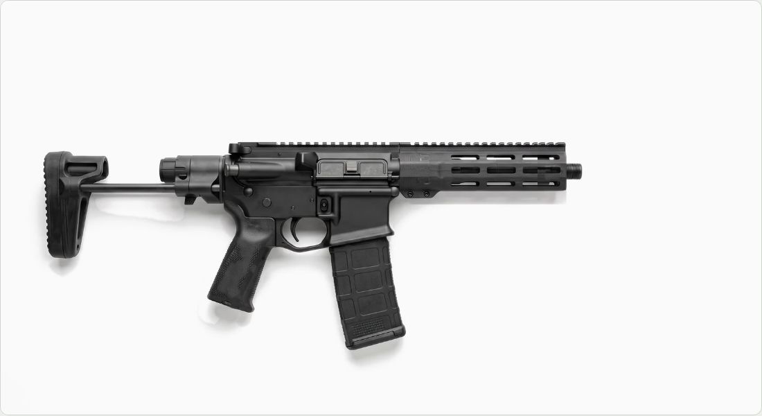 BCM Gunfighter Grip Mod 3 on a AR PDW