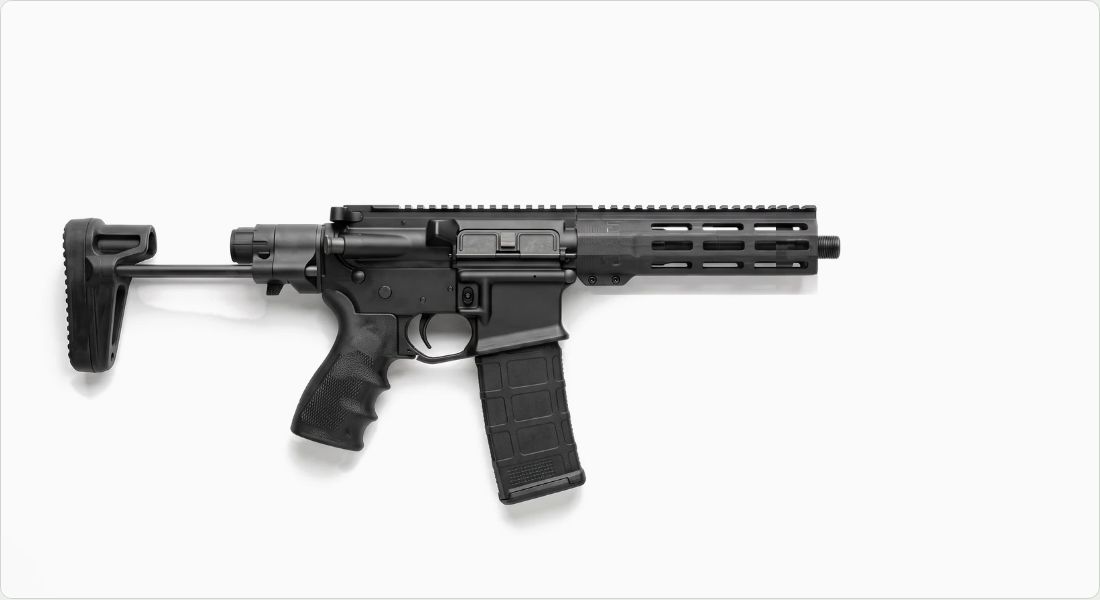 VZ Grips AR15 Operator II Gen 2 G10 Rifle Grip on a AR PDW