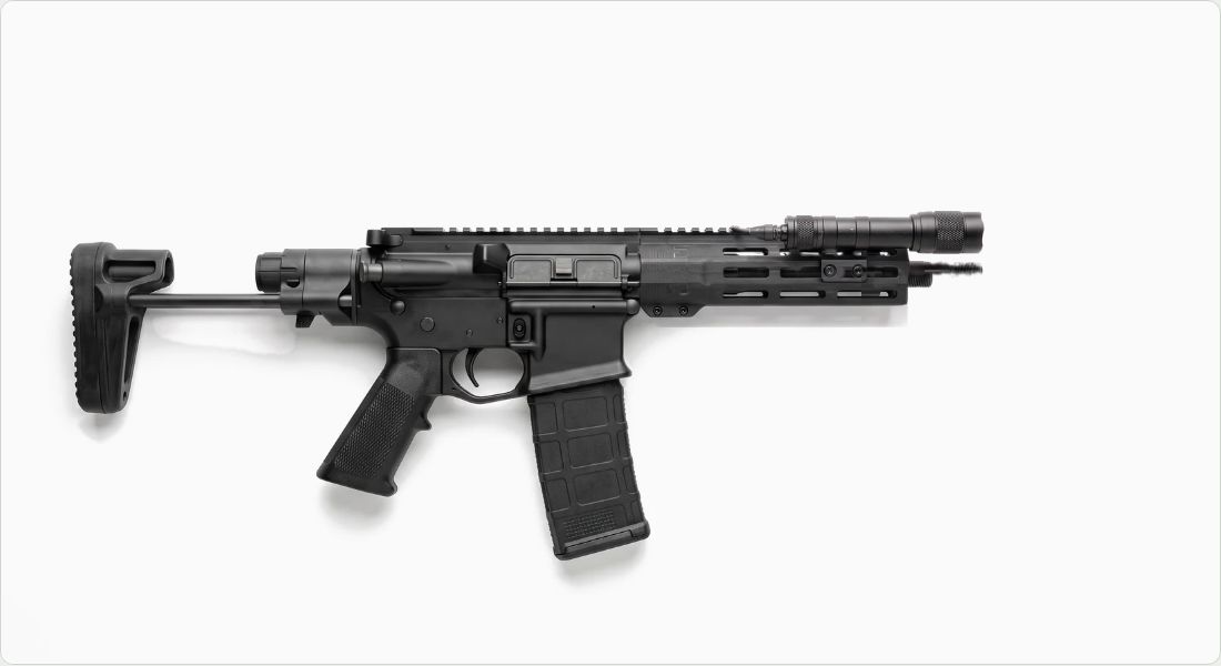 Arisaka 300 Series E1HTv2 on a AR PDW