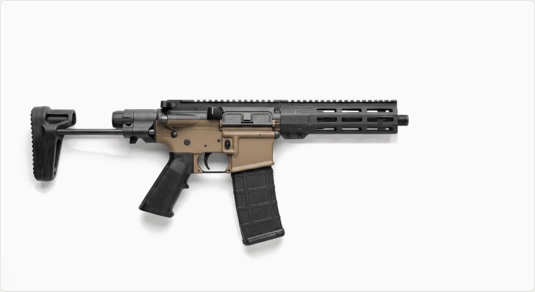 Geissele Automatics Super Duty Stripped Lower Receiver on a AR PDW