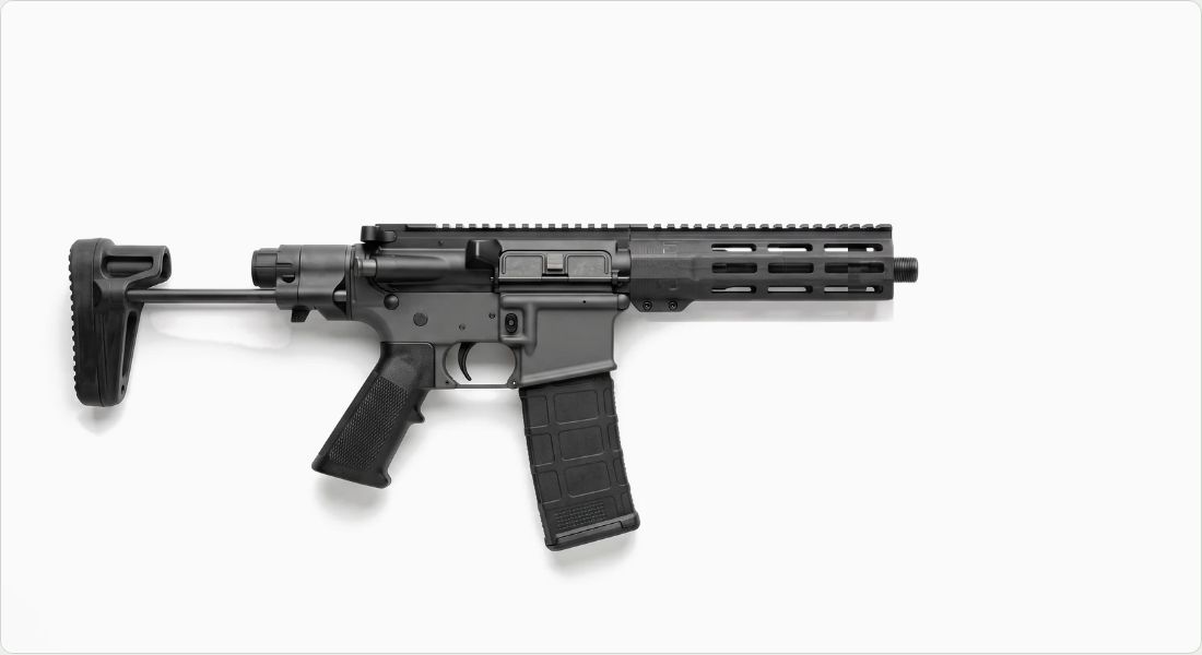 Centurion Arms CM4 Forged Stripped Lower Receiver on a AR PDW
