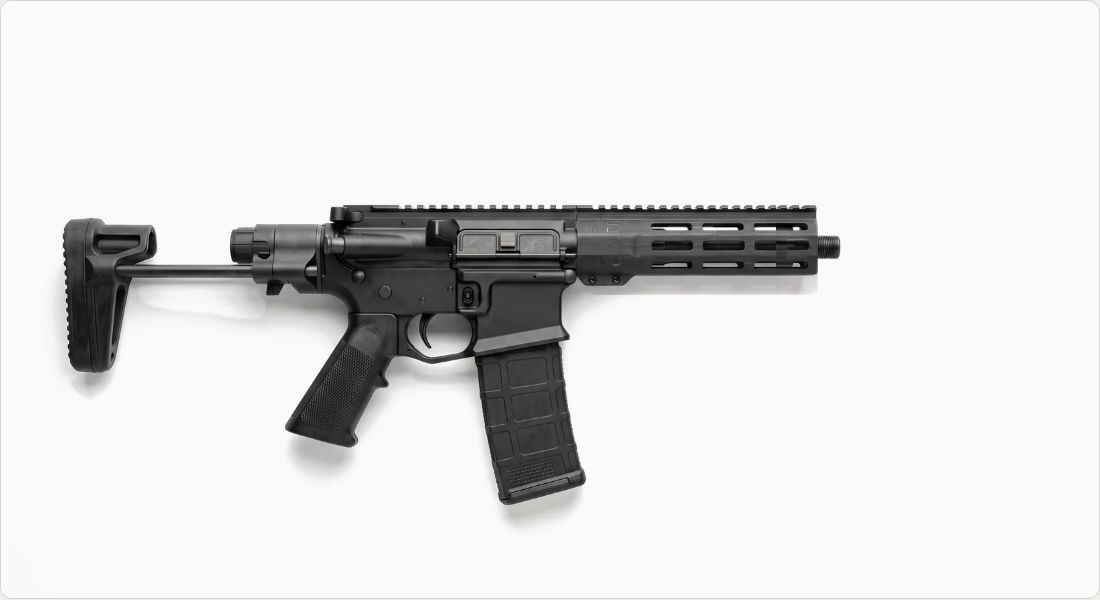Radian Weapons AX556 Ambidextrous Lower Receiver on a AR PDW