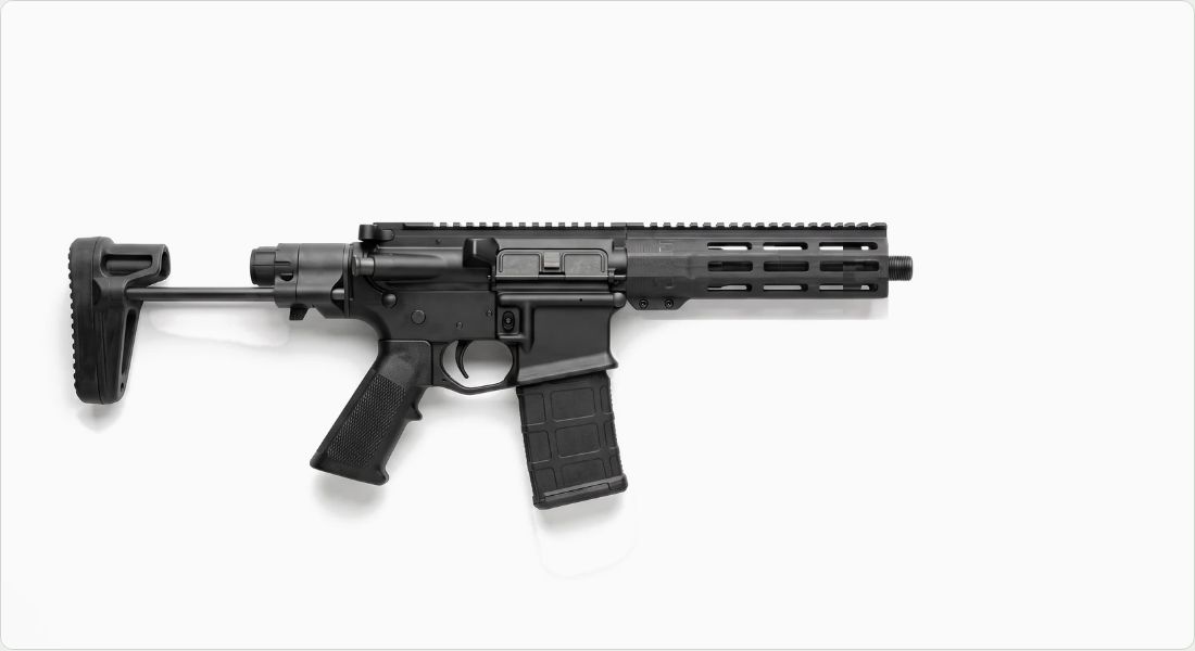 Magpul PMAG 20 AR/M4 GEN M3 on a AR PDW