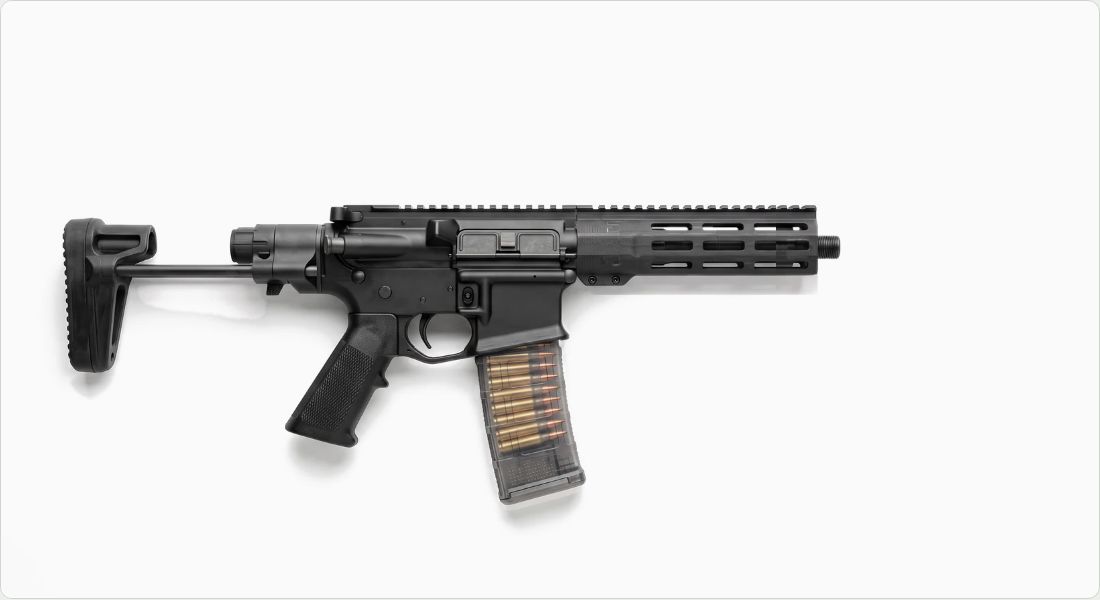 Lancer L5AWM 300 BLK 30-Round on a AR PDW