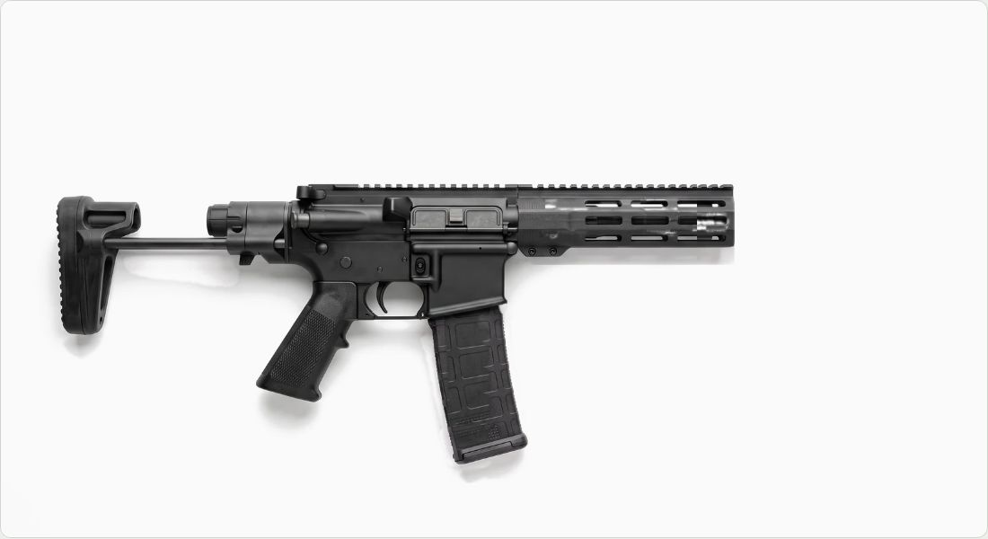 Magpul PMAG 21 GL9 on a AR PDW