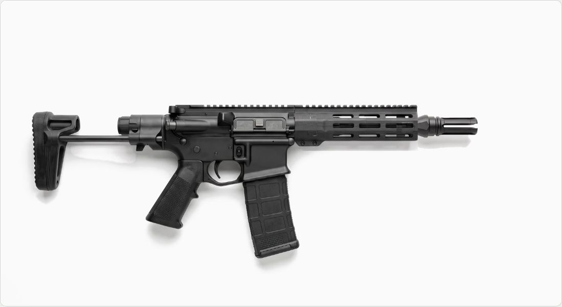 SureFire WARCOMP 5.56 on a AR PDW