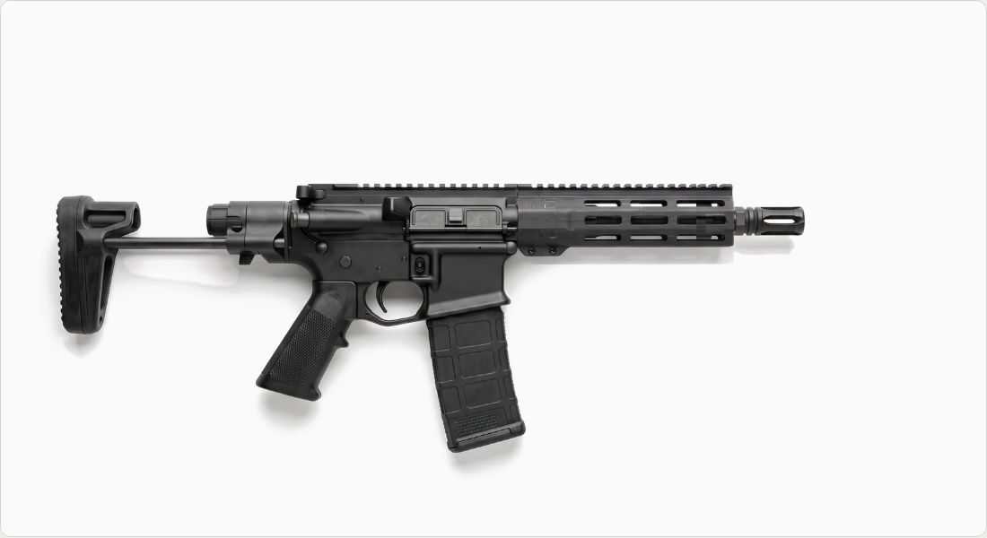 A2 birdcage flash hider, 5.56 on a AR PDW