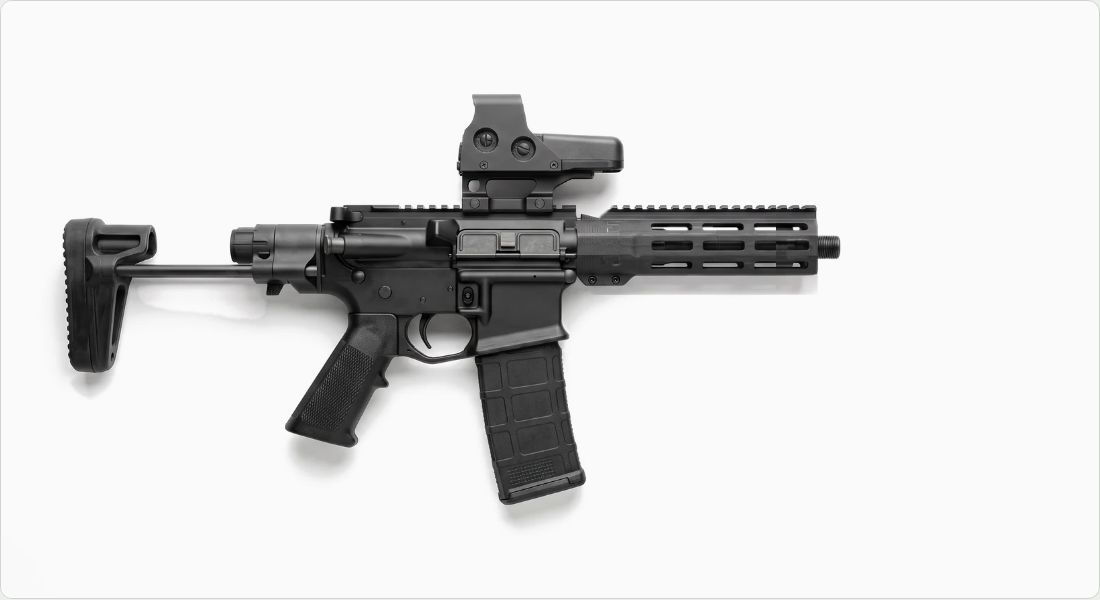 Holosun HE510C-GR Elite on a AR PDW