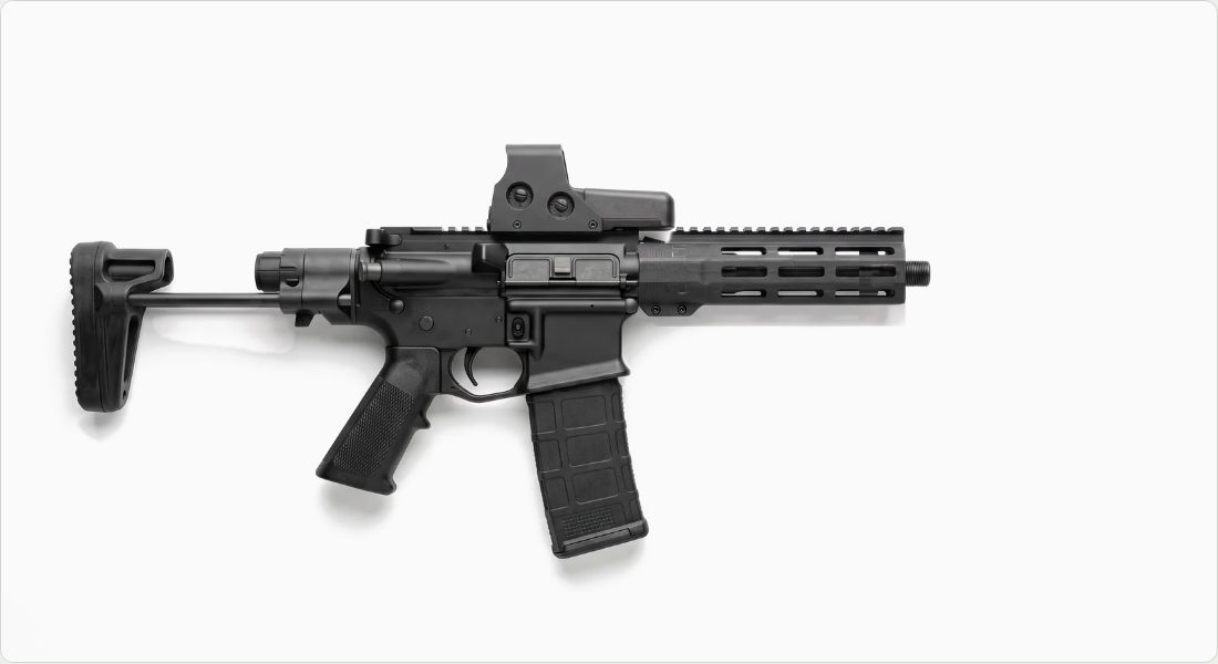 EOTech EXPS3 on a AR PDW