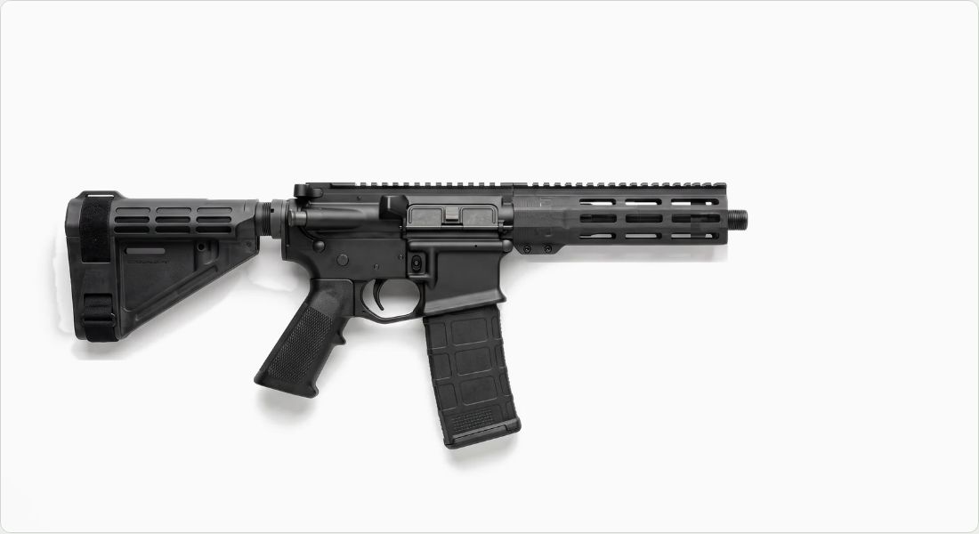 SB Tactical HBPDW Brace on a AR PDW