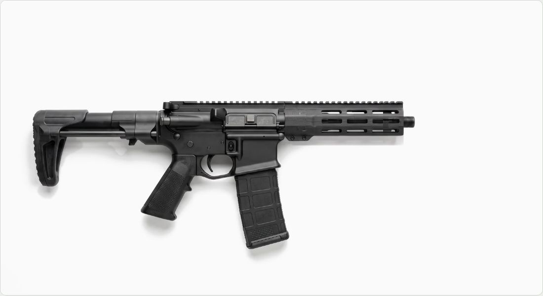 Strike Industries Viper PDW Stock on a AR PDW