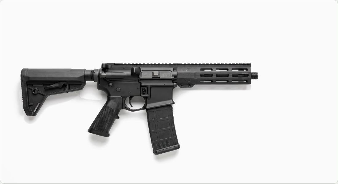 Magpul MOE SL-K Carbine Stock (Mil-Spec) on a AR PDW