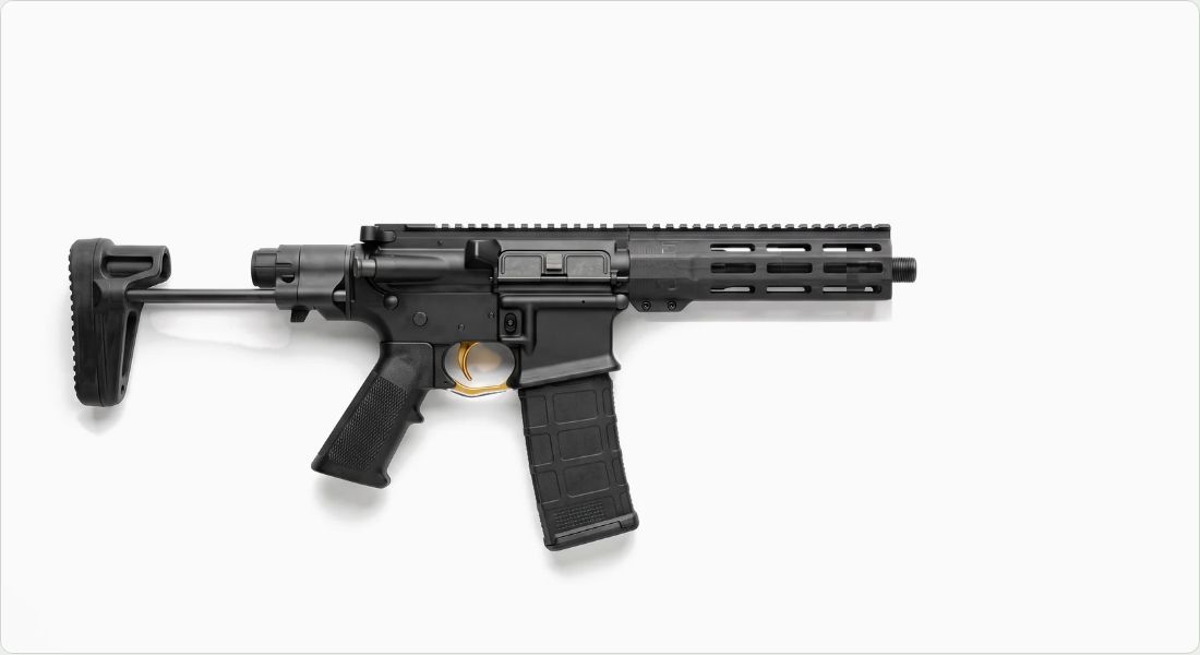 CMC Triggers Single Stage Trigger (drop-in) on a AR PDW