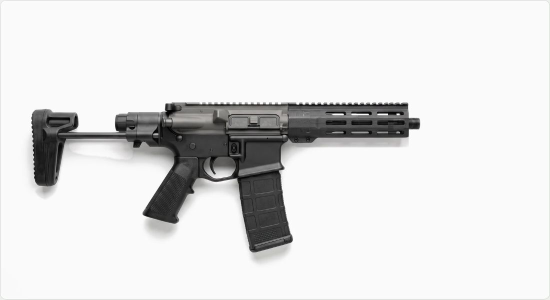 Palmetto State Armory PA-15 Stripped Upper Receiver on a AR PDW