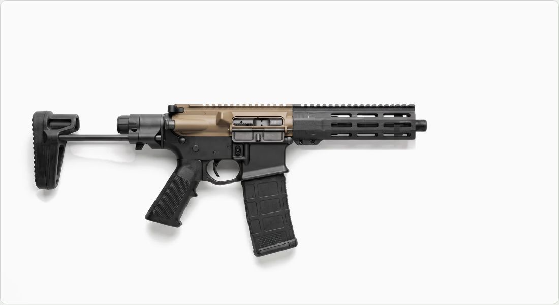 Geissele Automatics Super Duty Upper Receiver on a AR PDW