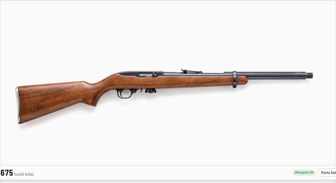 KIDD Ultra Lightweight Threaded Barrel 16.75in on a 10/22