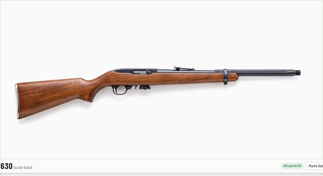 Volquartsen Lightweight Profile Barrel 16.5in on a 10/22