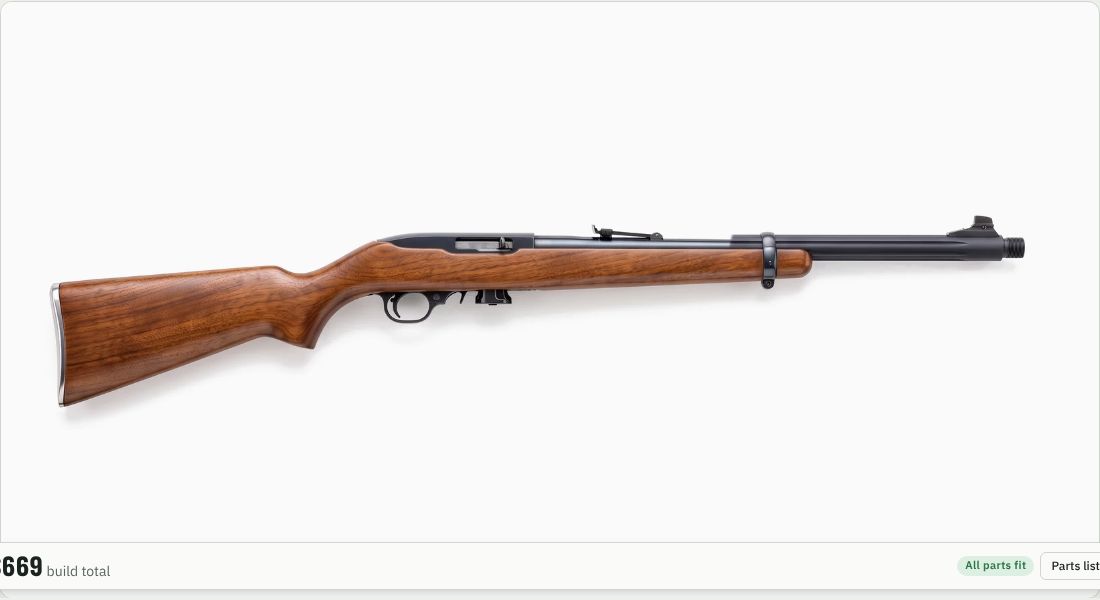 TANDEMKROSS Spitfire Barrel 16.5in on a 10/22