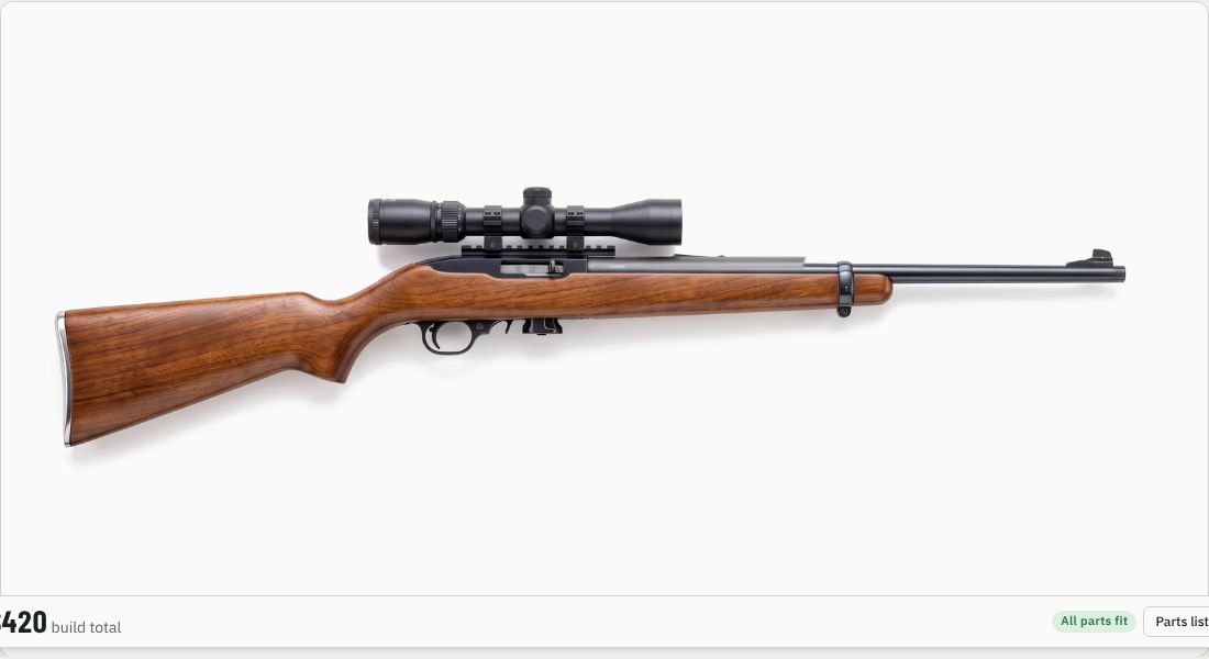 Vortex Crossfire II Rimfire 2-7x32 on a 10/22