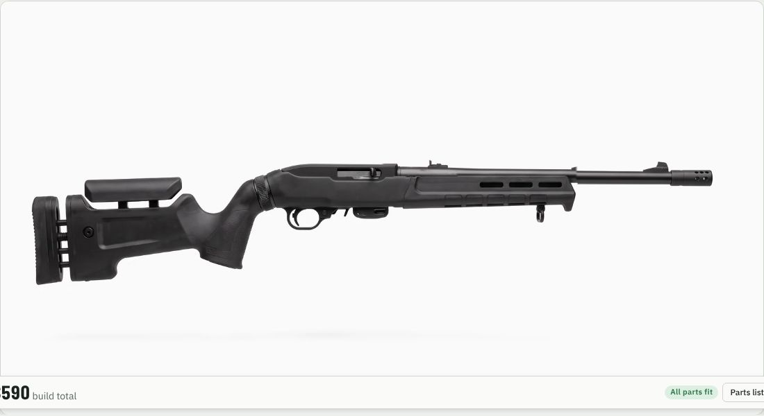 Magpul Hunter X-22 Takedown Stock on a 10/22