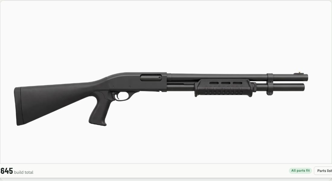 Magpul MOE M-LOK Forend (Remington 870) on a Shotgun