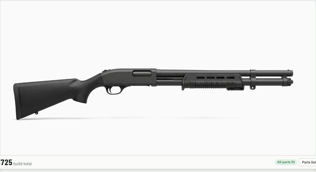Magpul MOE M-LOK Forend (Mossberg 590/590A1) on a Shotgun