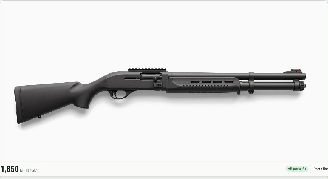 Beretta 1301 Tactical Mod 2 (18.5 in) on a Shotgun