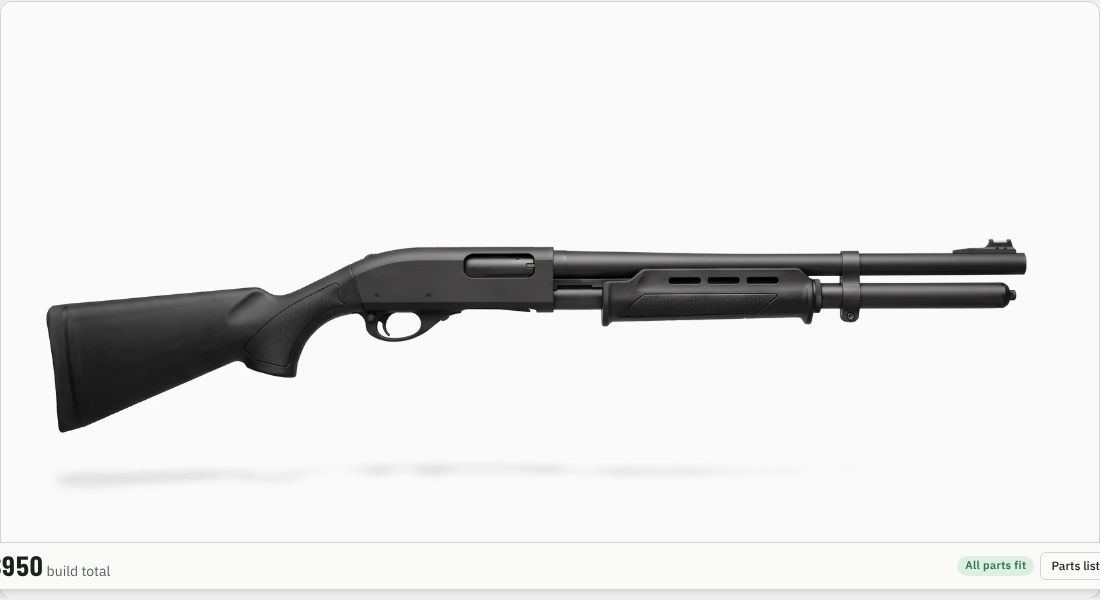 Mossberg 940 Pro Tactical on a Shotgun
