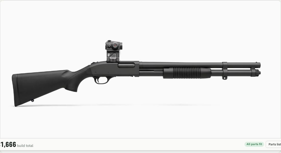 Aimpoint Micro T-2 on a Shotgun