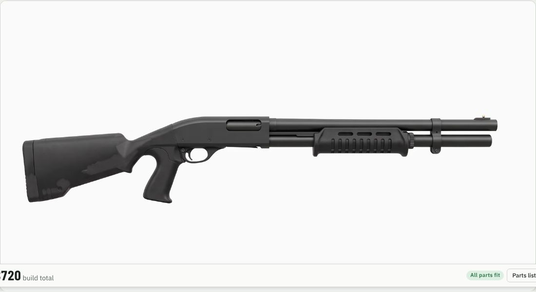 Magpul SGA Stock (Remington 870) on a Shotgun