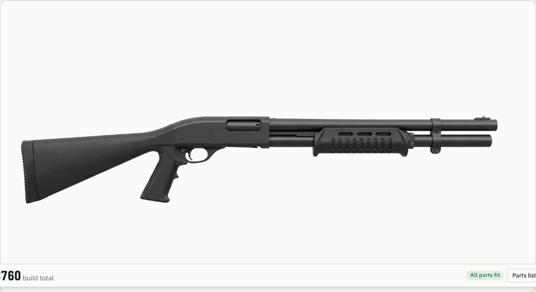 Mesa Tactical Urbino Pistol Grip Stock (870) on a Shotgun