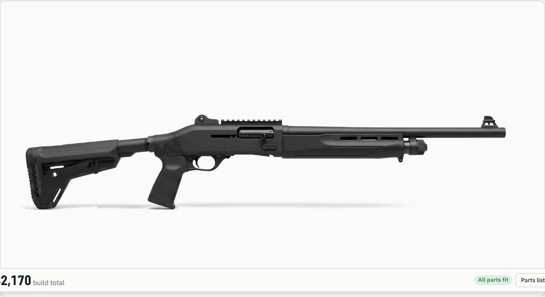 Mesa Tactical Urbino Pistol Grip Stock (Benelli M4) on a Shotgun