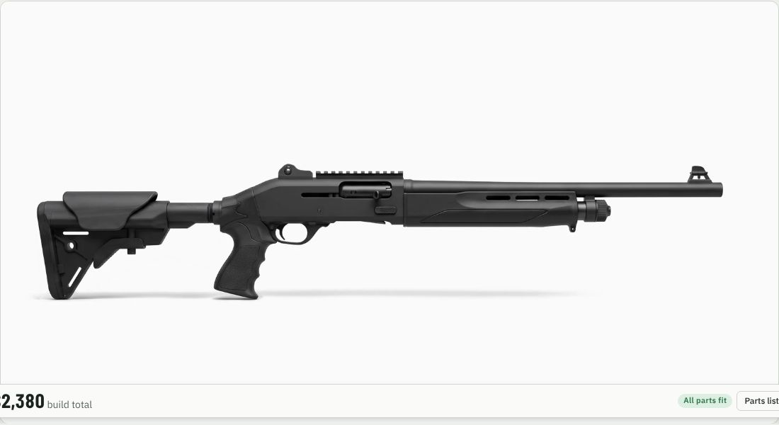 Benelli M4 Telescoping Stock (70085) on a Shotgun