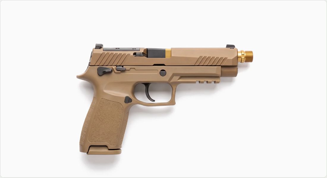 Killer Innovations Velocity P320C Threaded Barrel on a SIG