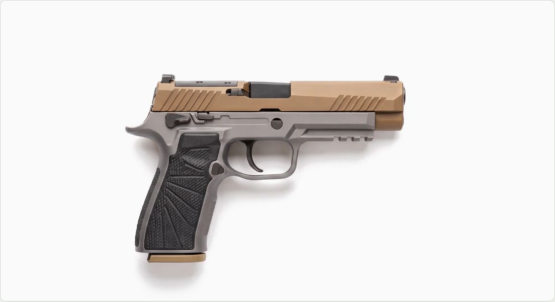 SIG Sauer AXG Grip Module on a SIG