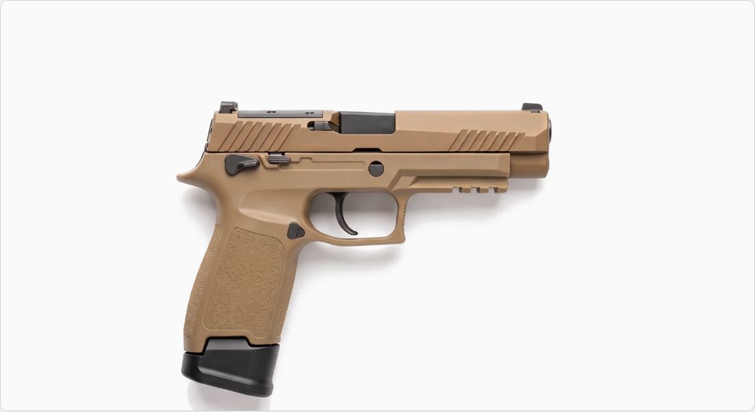 SIG Sauer P320 Extended 21-Round on a SIG
