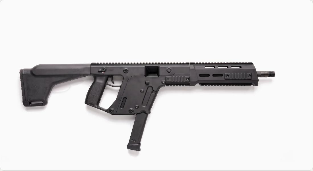 B5 Systems Bravo Collapsible Stock (Mil-Spec) on a SMG