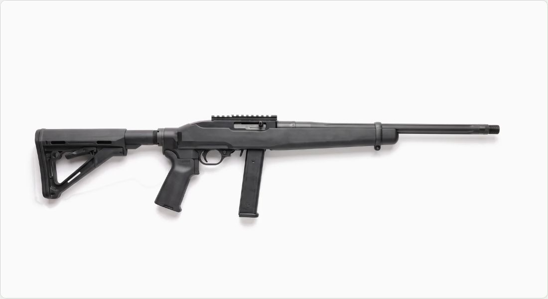 TANDEMKROSS UPRISER Chassis (Ruger PC Carbine) on a SMG