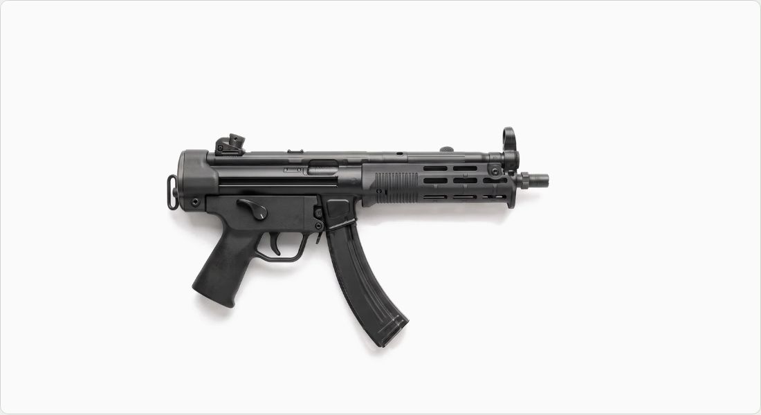 Magpul SL Hand Guard - HK94/MP5 on a SMG