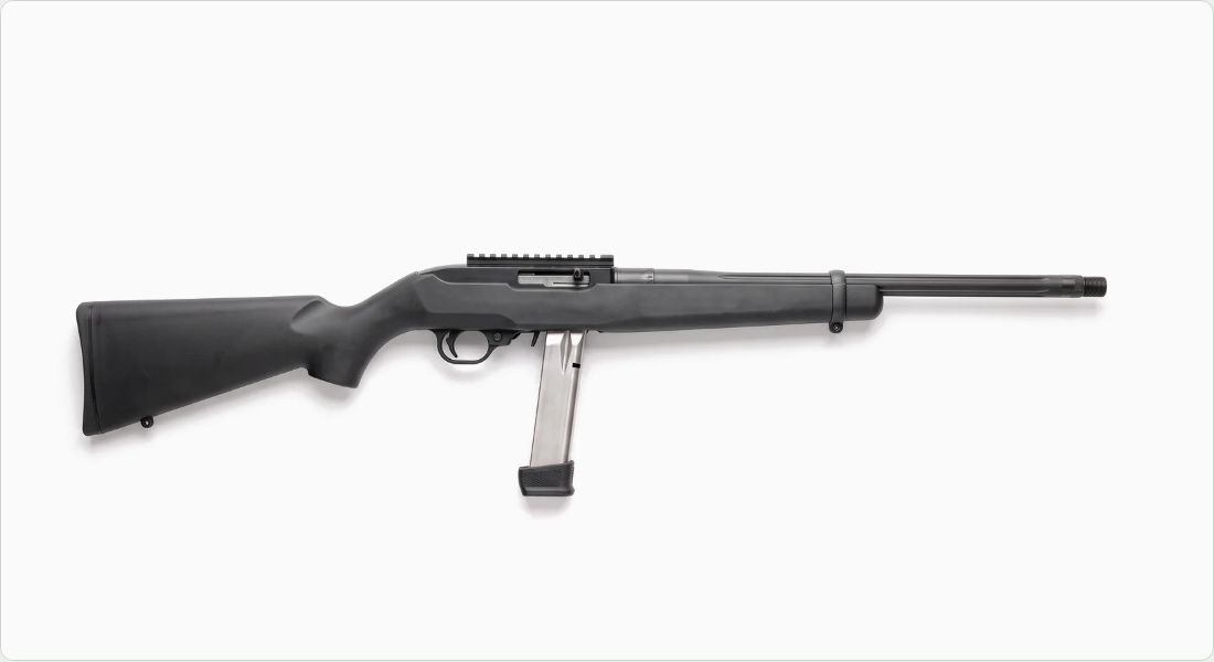 Ruger SR9/SR9c/9E 17-Round Magazine on a SMG