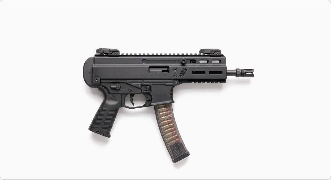 B&T APC9 PRO on a SMG