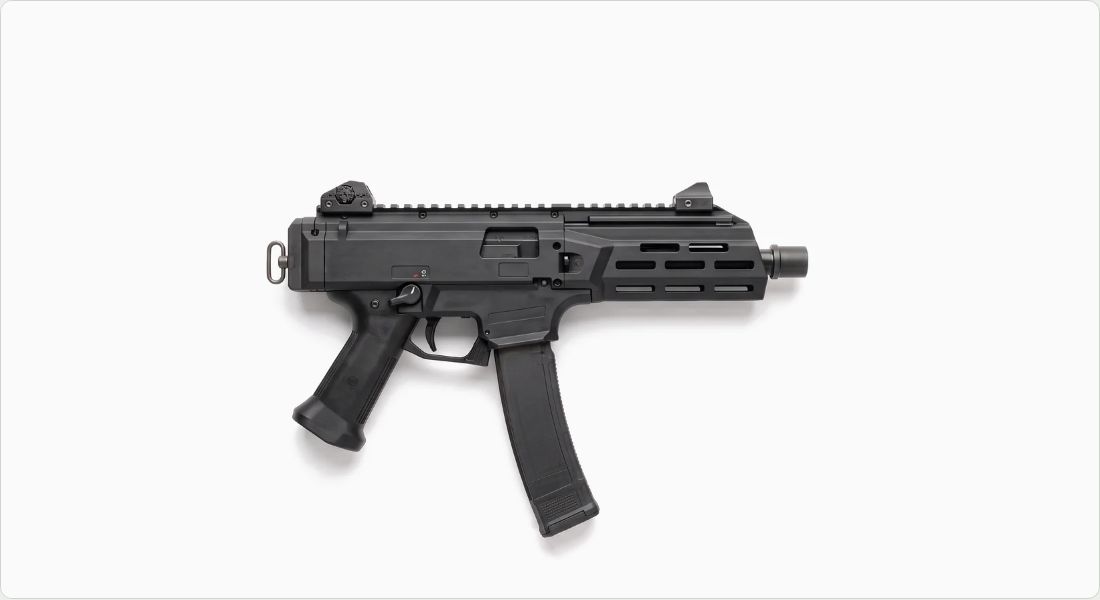 CZ Scorpion 3+ Pistol on a SMG