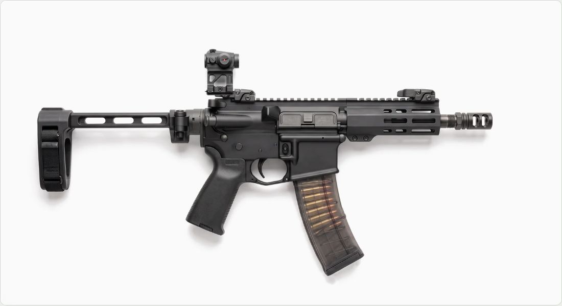 Aimpoint Micro T-2 on a SMG