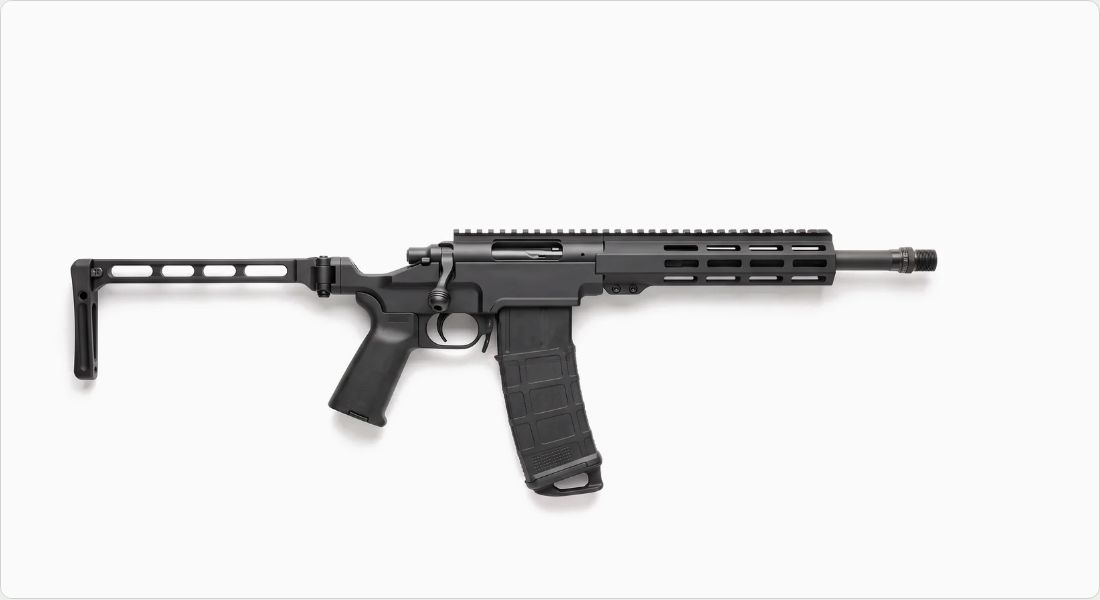 Magpul PMAG 30 AR 300 B GEN M3 on a Precision
