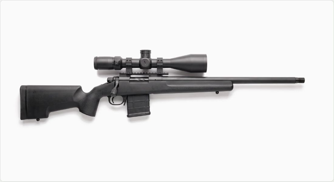 Nightforce ATACR 5-25x56 F1 on a Precision