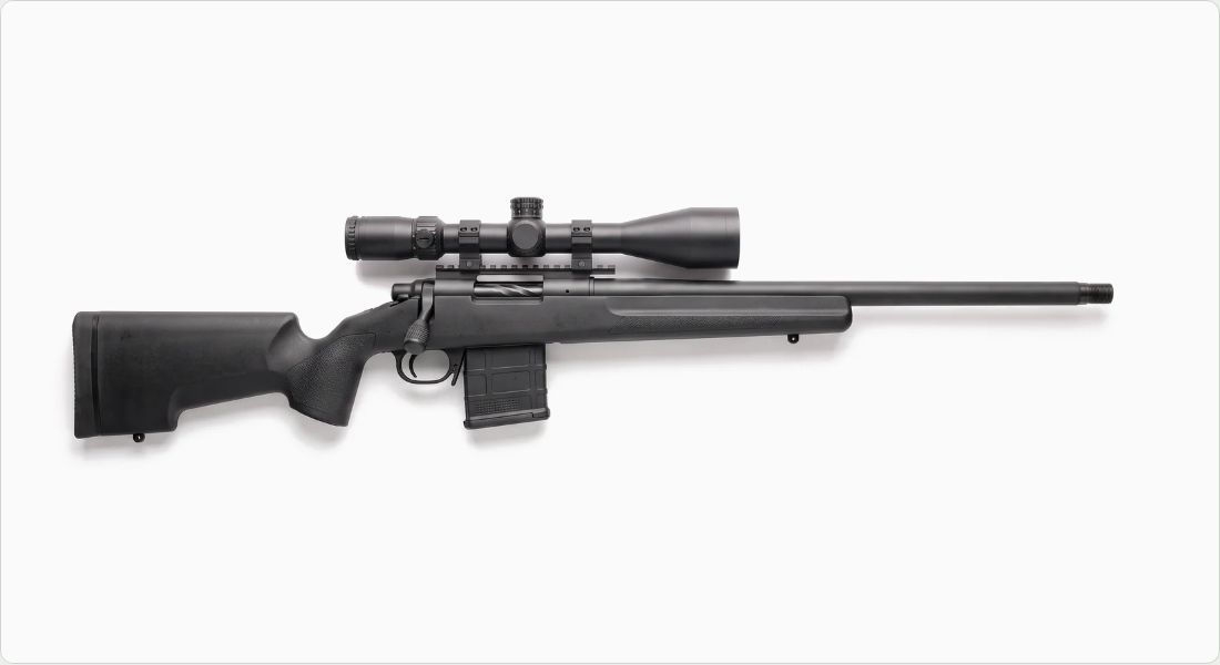 Vortex Viper PST Gen II 5-25x50 FFP on a Precision
