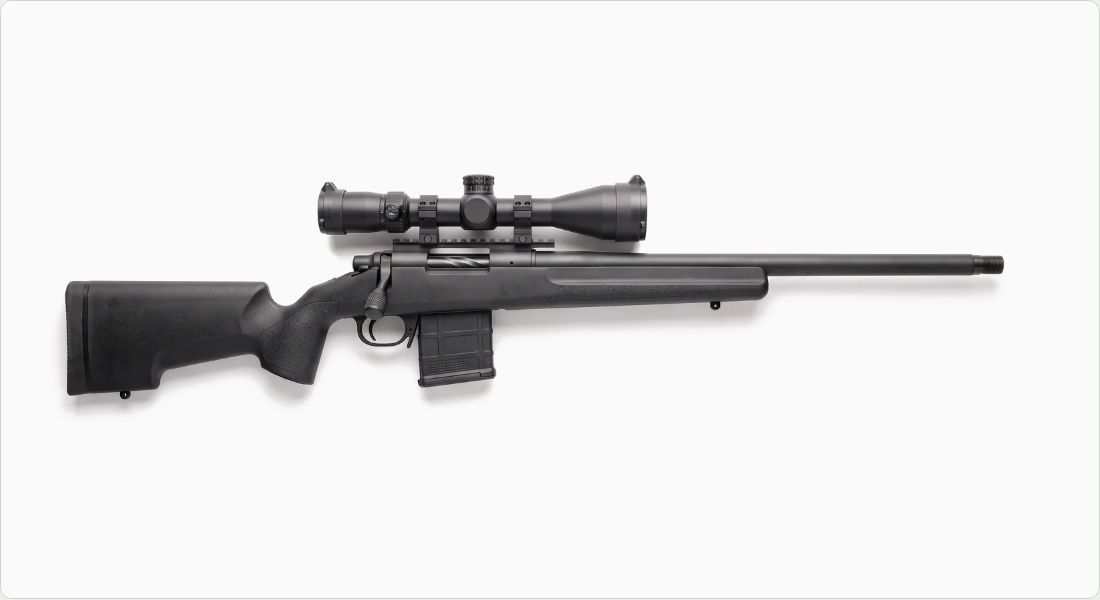 Burris XTR III 3.3-18x50 FFP on a Precision