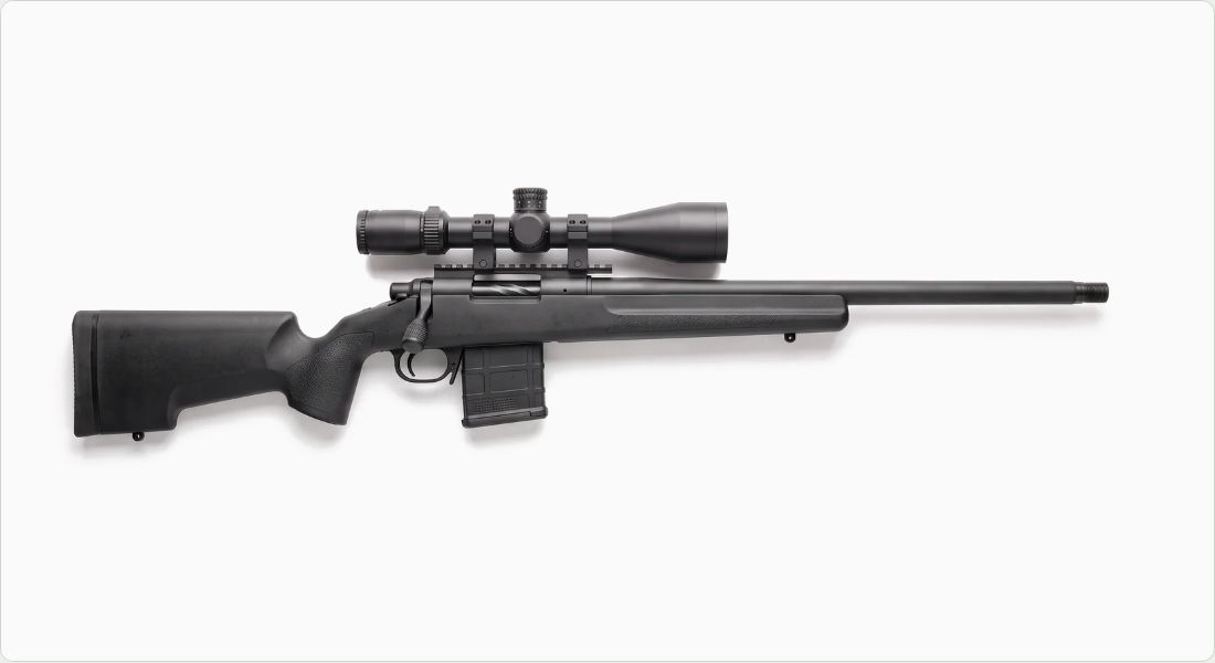 Vortex Razor HD LHT 4.5-22x50 FFP on a Precision